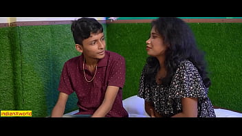 भोली सौतेली बहन के साथ जंगली सेक्स